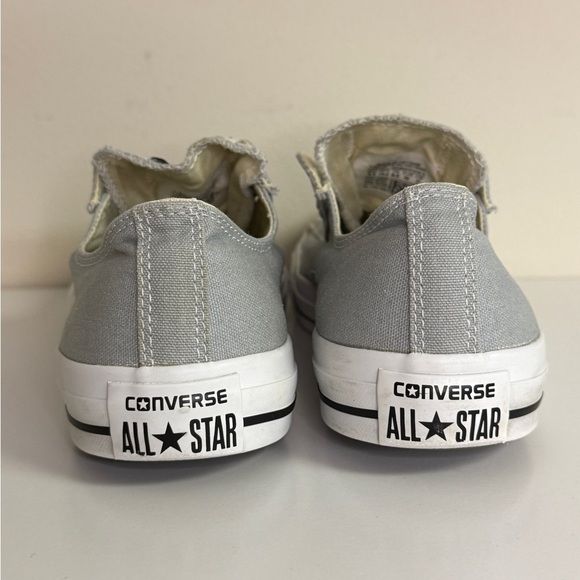 Converse: Mens or Women's Gray Slip-On Sneakers, Size M8.5 / W10.5 - Picture 3 of 8